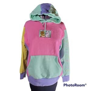 Teddy Fresh | RipnDip Pastel Color Block Hoodie | Small